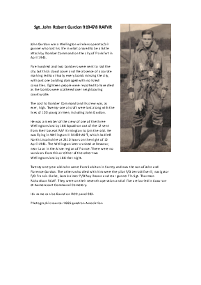 A preview of a PDF biography for Gurdon, John Robert